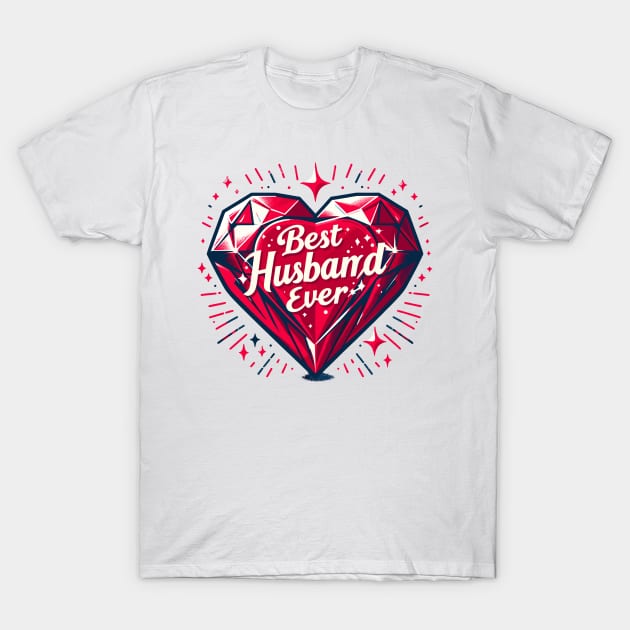 Best Husband Ever T-Shirt by Graceful Designs